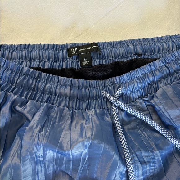 CLEARANCE! Like new. INC swim trunks crinkle blue, ready for the pool or beach! - Picture 2 of 2
